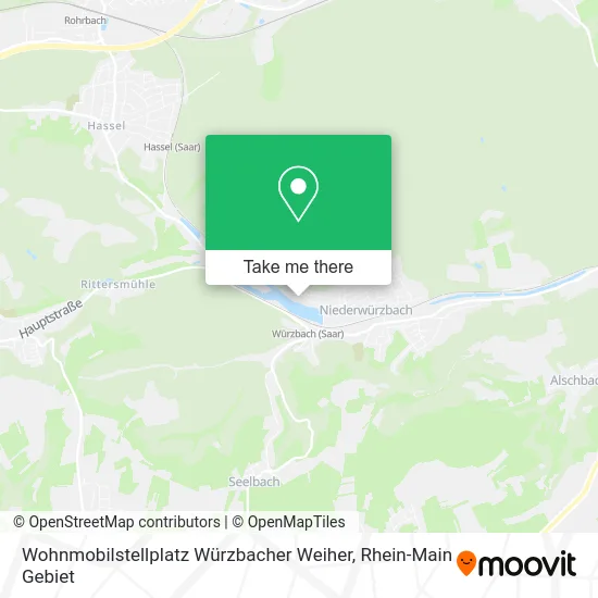 Карта Wohnmobilstellplatz Würzbacher Weiher