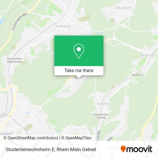 Карта Studentenwohnheim E
