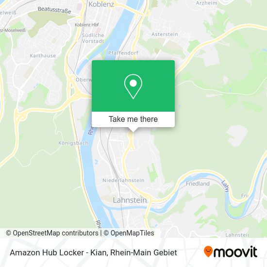 Карта Amazon Hub Locker - Kian