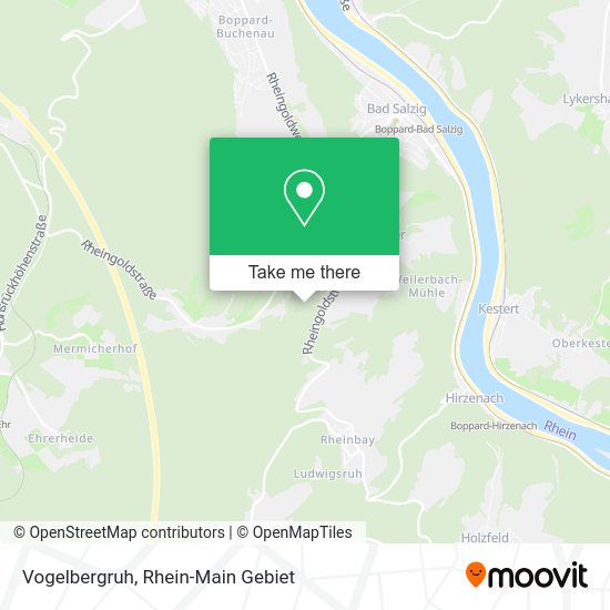 Карта Vogelbergruh
