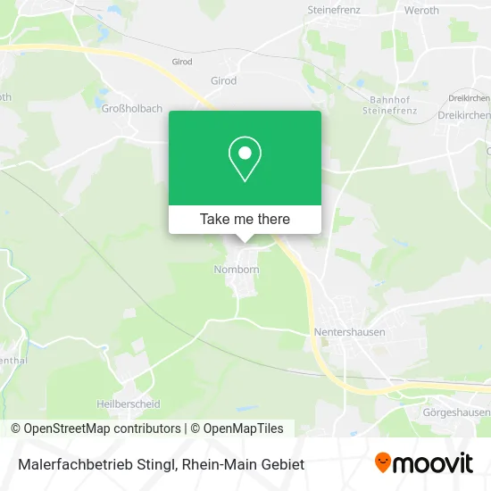 Карта Malerfachbetrieb Stingl