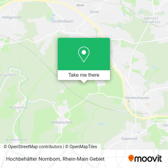 Карта Hochbehälter Nomborn