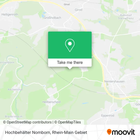 Карта Hochbehälter Nomborn