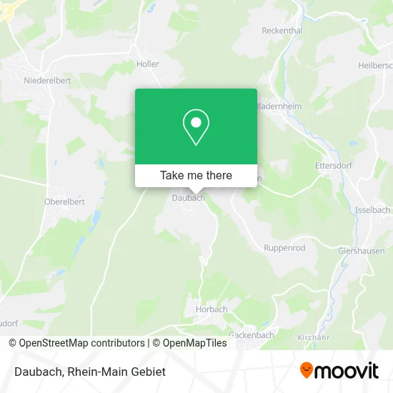 Daubach map
