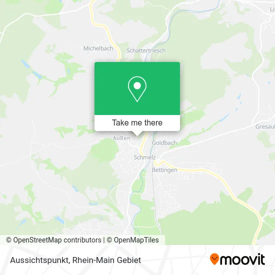 Карта Aussichtspunkt