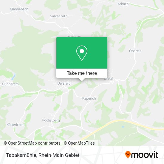 Карта Tabaksmühle