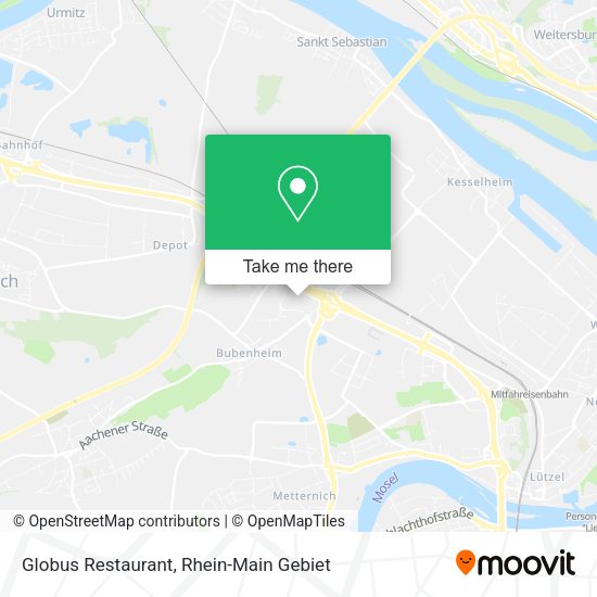 Карта Globus Restaurant