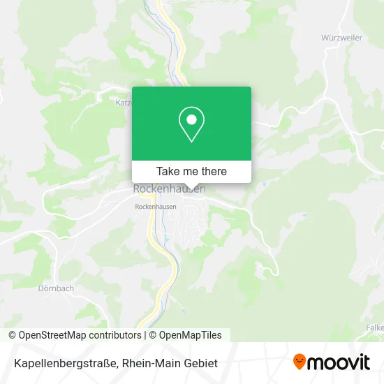 Карта Kapellenbergstraße