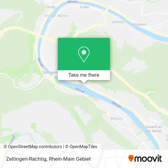 Карта Zeltingen-Rachtig