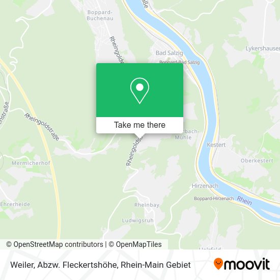 Карта Weiler, Abzw. Fleckertshöhe