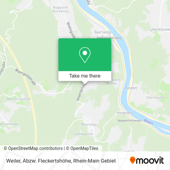 Карта Weiler, Abzw. Fleckertshöhe