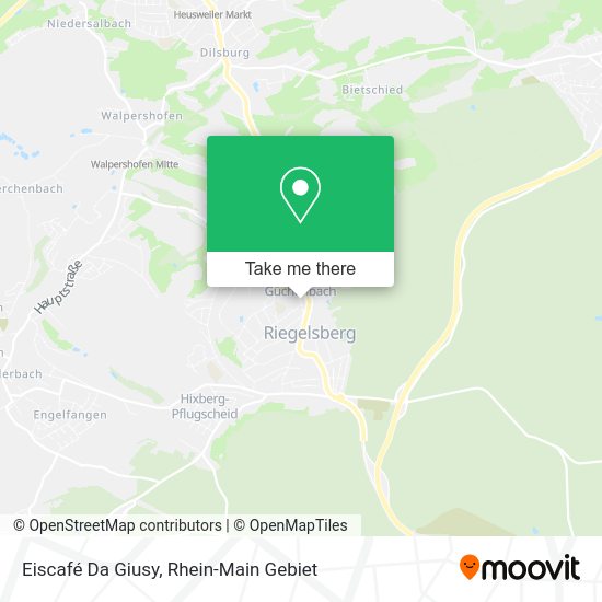 Карта Eiscafé Da Giusy