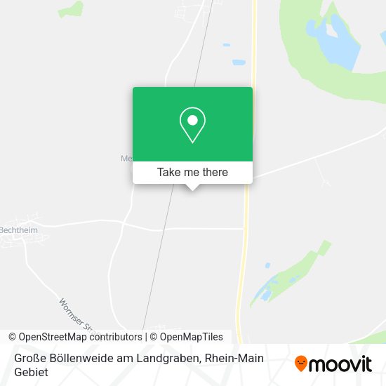 Карта Große Böllenweide am Landgraben
