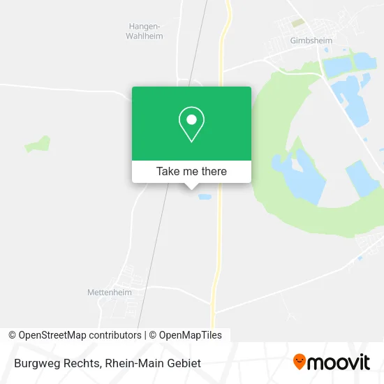 Карта Burgweg Rechts