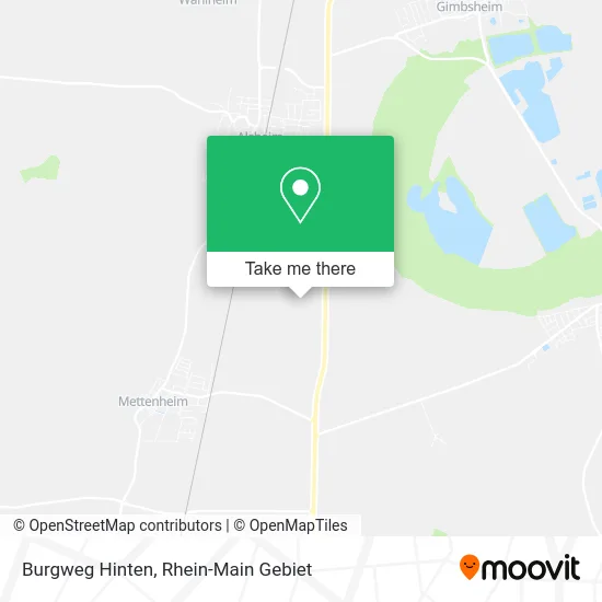 Карта Burgweg Hinten