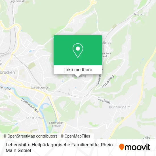 Карта Lebenshilfe Heilpädagogische Familienhilfe