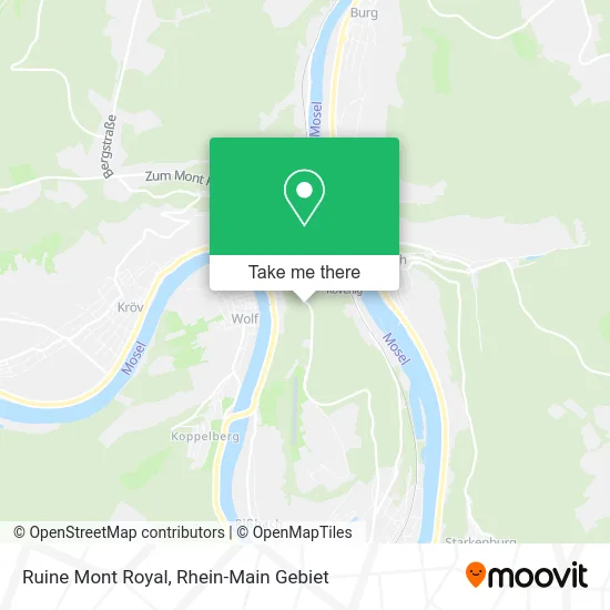 Карта Ruine Mont Royal