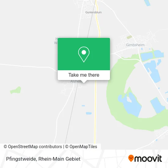 Карта Pfingstweide