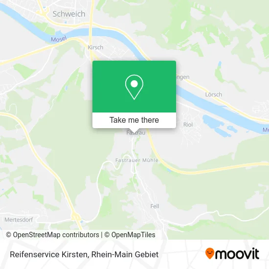 Карта Reifenservice Kirsten