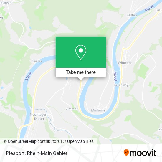 Карта Piesport
