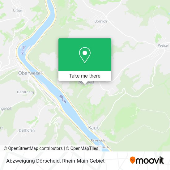 Карта Abzweigung Dörscheid