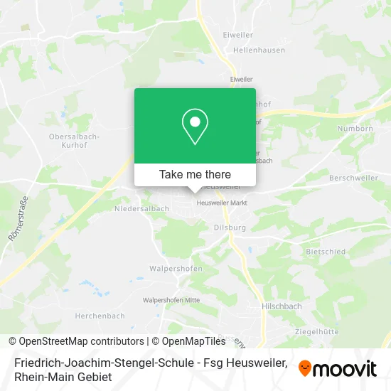 Карта Friedrich-Joachim-Stengel-Schule - Fsg Heusweiler