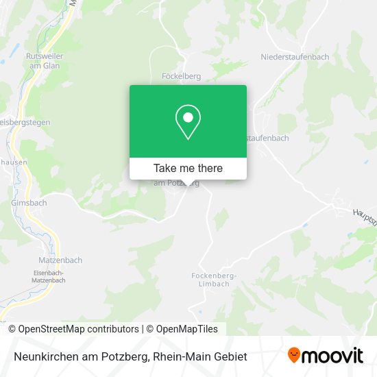 Карта Neunkirchen am Potzberg