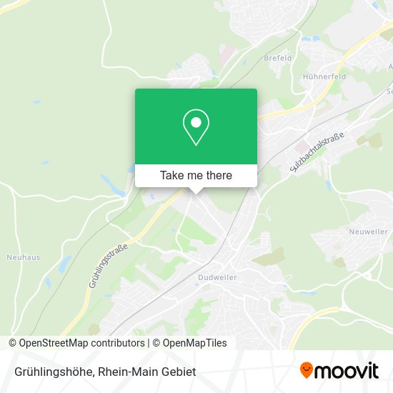 Карта Grühlingshöhe
