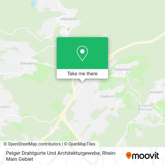 Карта Pelger Drahtgurte Und Architekturgewebe