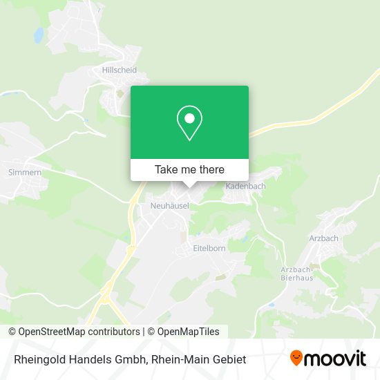 Карта Rheingold Handels Gmbh