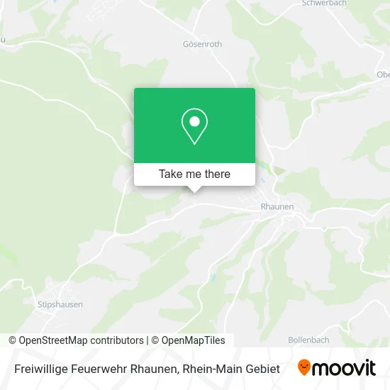 Карта Freiwillige Feuerwehr Rhaunen
