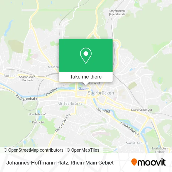 Карта Johannes-Hoffmann-Platz