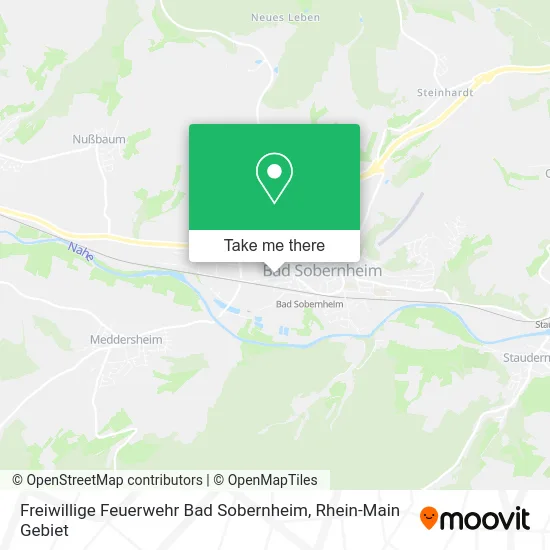 Карта Freiwillige Feuerwehr Bad Sobernheim
