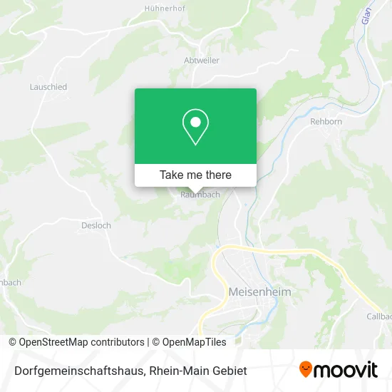 Карта Dorfgemeinschaftshaus