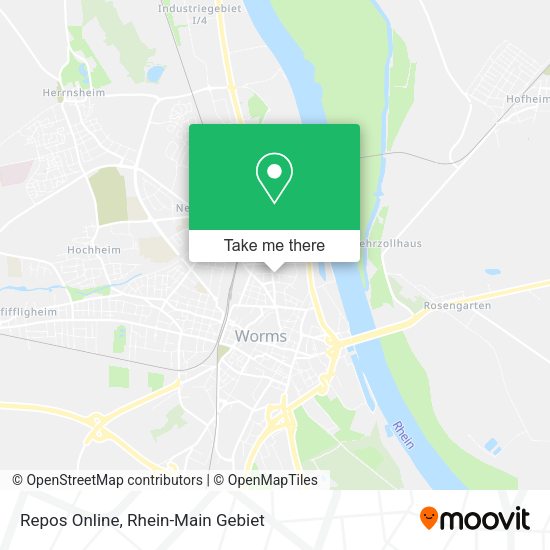 Карта Repos Online