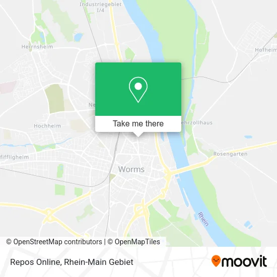 Карта Repos Online