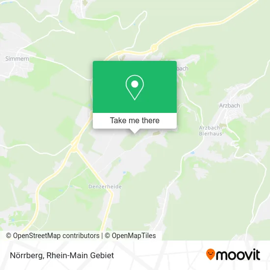 Nörrberg map
