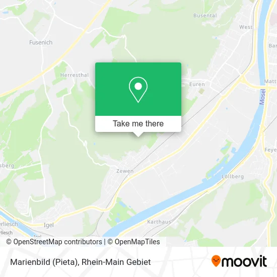 Карта Marienbild (Pieta)