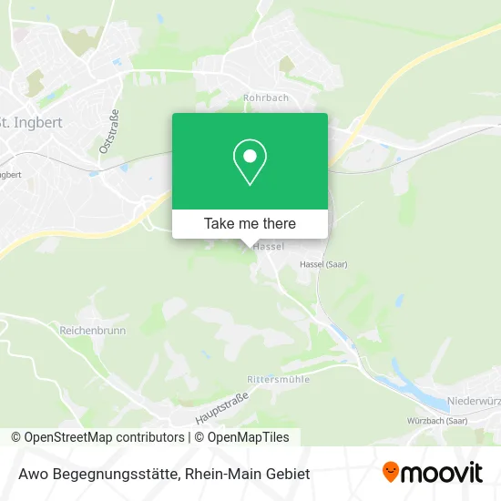 Карта Awo Begegnungsstätte