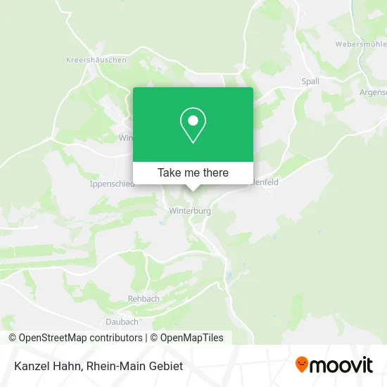 Карта Kanzel Hahn