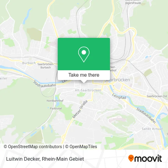 Карта Luitwin Decker