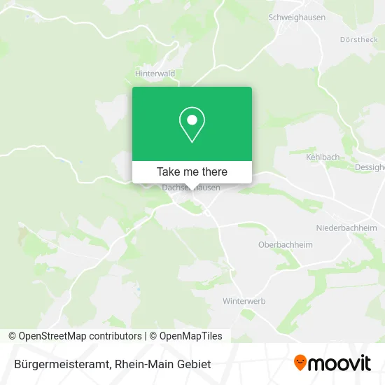 Карта Bürgermeisteramt