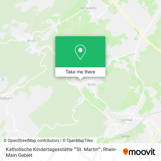 Карта Katholische Kindertagesstätte ""St. Martin""