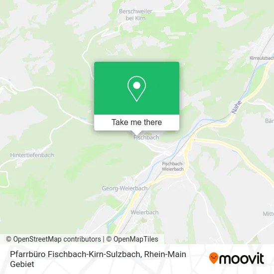 Карта Pfarrbüro Fischbach-Kirn-Sulzbach