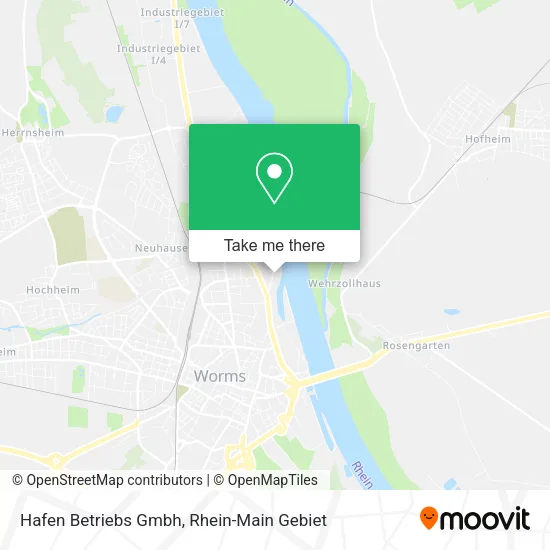 Карта Hafen Betriebs Gmbh