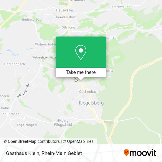 Карта Gasthaus Klein