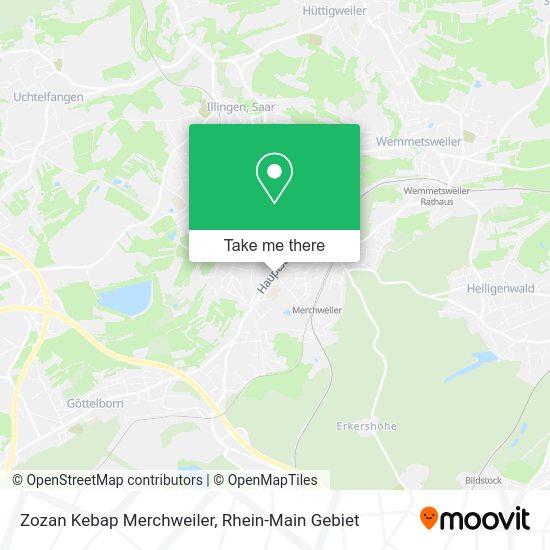 Карта Zozan Kebap Merchweiler