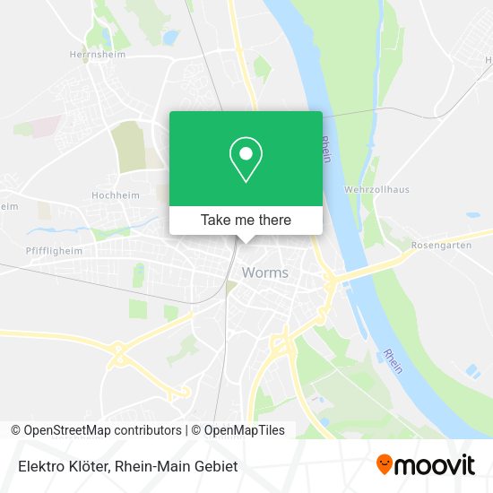 Карта Elektro Klöter