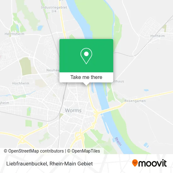 Карта Liebfrauenbuckel