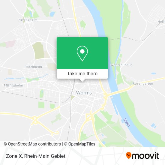 Карта Zone X
